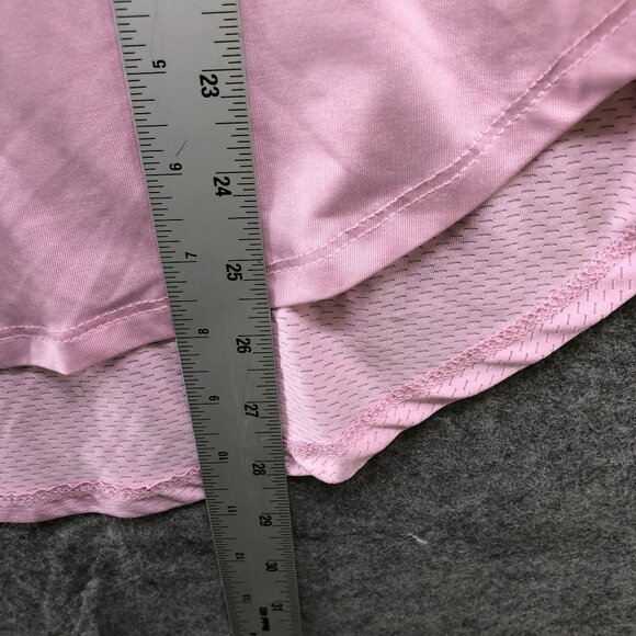 BEBE Sport Active T Shirt Womens S Oversized Short Sleeve Pink Logo Ventilated - Picture 7 of 7